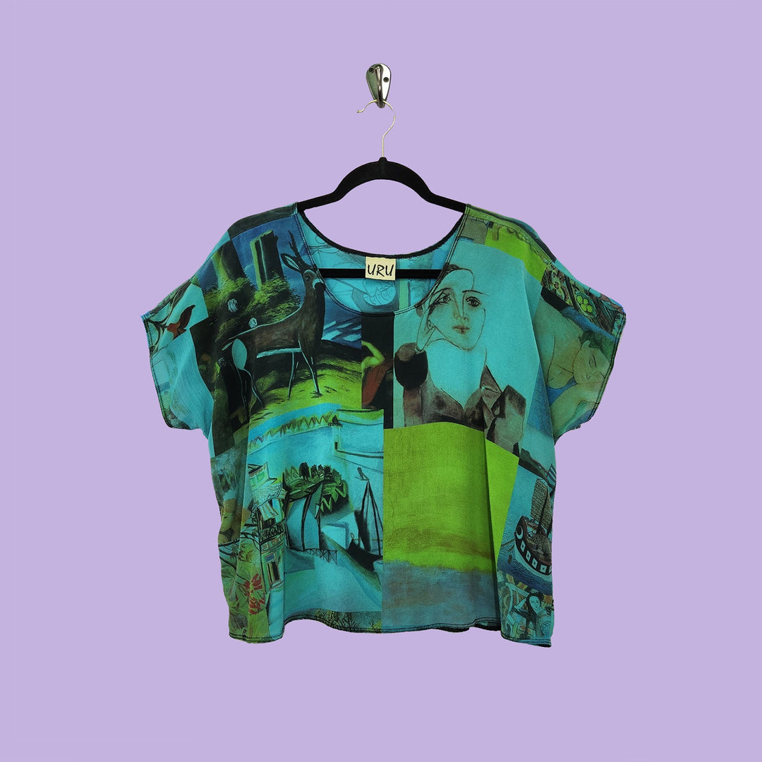 Shell in Intuition Turquoise