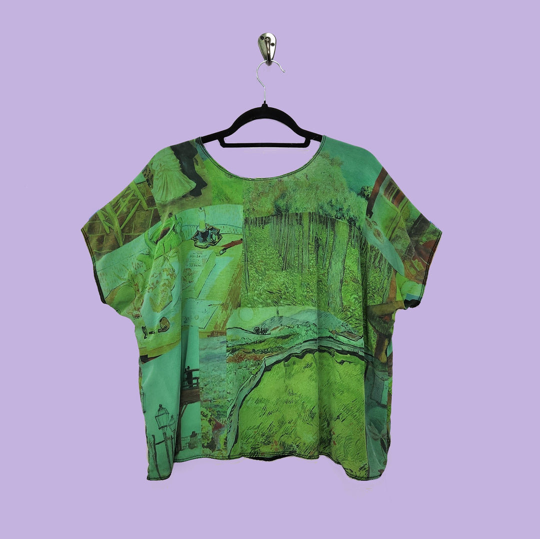 Shell in Surrealist Green