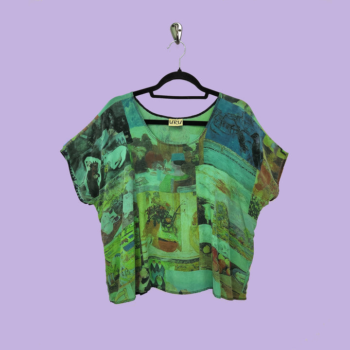 Shell in Surrealist Green