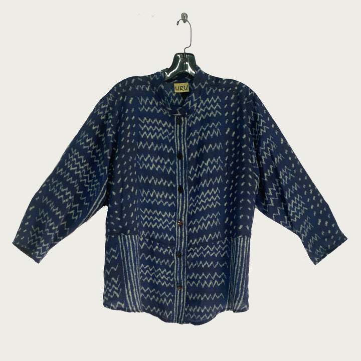 Venice Top in Nara Printed Silk