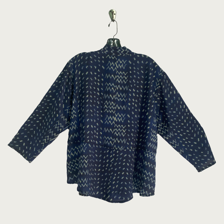 Venice Top in Nara Printed Silk