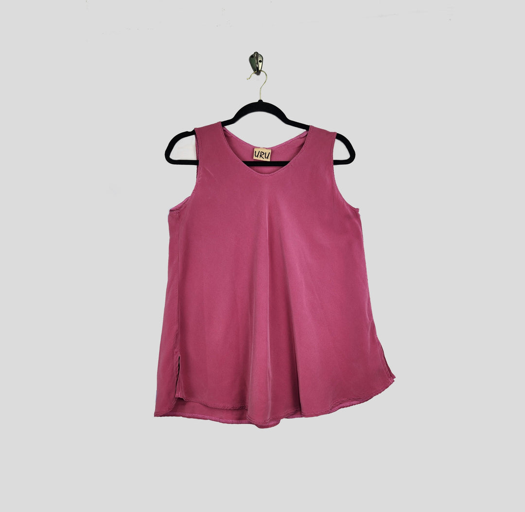 BIAS TANK LILAC CHARMEUSE, FITS SIZE 8 TO 14, MORE COLORS